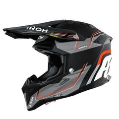 Κράνος Μηχανής Off Road  Airoh Aviator 3 Leader πορτοκαλί ματ