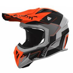 Κράνος Μηχανής Off Road Airoh Aviator Ace 2 Shield πορτοκαλί ματ