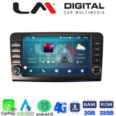LM Digital - LM KR8213 GPS Οθόνη OEM Multimedia Αυτοκινήτου για Mercedes ML 2005 > 2011 (CarPlay/AndroidAuto/BT/GPS/WIFI/GPRS)