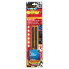 Lampa TAINIA ΣΕ ΠΛΑΣΤΙΚΗ ΒΑΣΗ 6 LED 12V 12,5 cm ΜΩΒ -2 ΤΕΜ.