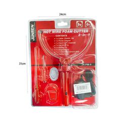 Junren Κόφτης Φελιζόλ με Καυτό Σύρμα 3 σε 1 – Hot Wire Foam Cutter