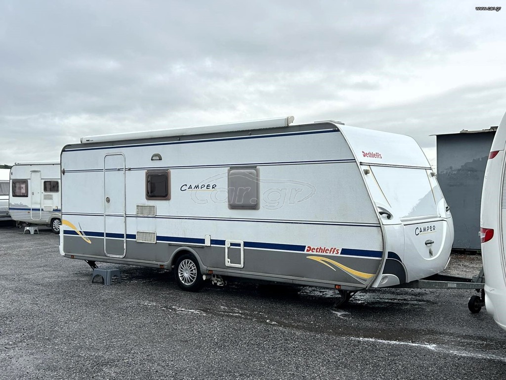 Dethleffs 2005 Camper 6 ατόμων 2,50 πλάτος *Μαρκίζα οροφής*Mover