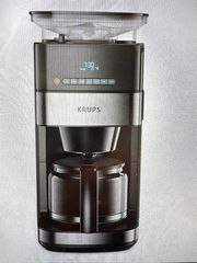 Krups Grind Aroma Προγραμματιζόμενη Καφετιέρα Φίλτρου 1000W Black