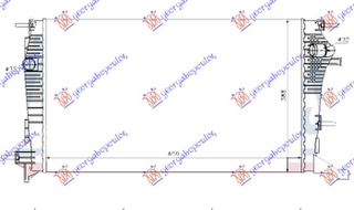 ΨΥΓΕΙΟ 2.0 TCE ΒΕΝΖΙΝΗ - 1.9-2.0 dCi ΠΕΤΡΕΛΑΙΟ (650x390x26) (NRF)