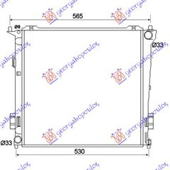 ΨΥΓΕΙΟ 1.6 CRDi ΠΕΤΡΕΛΑΙΟ ΜΗΧΑΝΙΚΟ (450x440x16) (NRF)