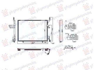 ΨΥΓΕΙΟ A/C 1.0 EcoBoost ΒΕΝΖΙΝΗ MHXANIKO (500x359x16) (NRF)