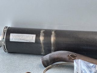 Τελικά Εξατμίσεων GPR Carbon Με Link Pipe Honda XLV 1000 MK 2