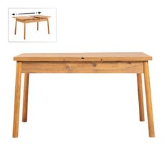 Τραπέζι Jemmy Megapap επεκτεινόμενο χρώμα atlantic pine 120/153x75x77εκ.