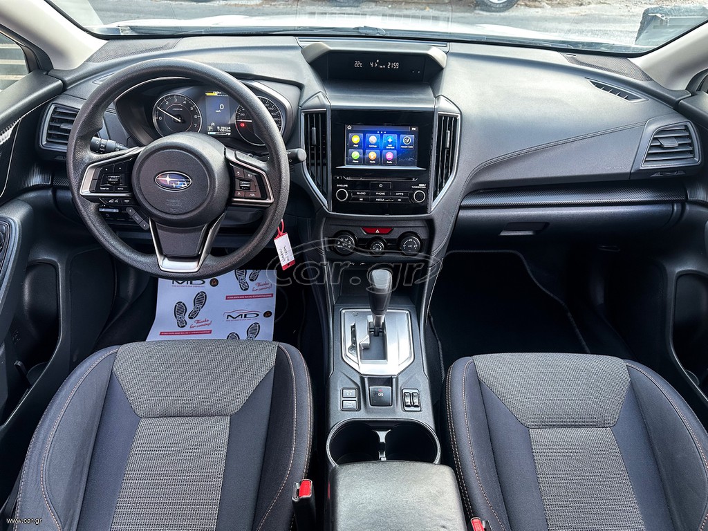 Subaru XV 2022 Ελληνικό,1ο Χέρι,AWD,Οθονη  CarPlay, Βιβλίο,2ετη Εγγύηση thumbnail 17