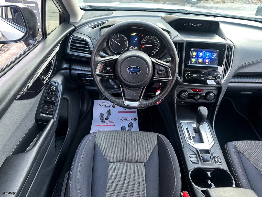 Subaru XV 2022 Ελληνικό,1ο Χέρι,AWD,Οθονη  CarPlay, Βιβλίο,2ετη Εγγύηση thumbnail 18