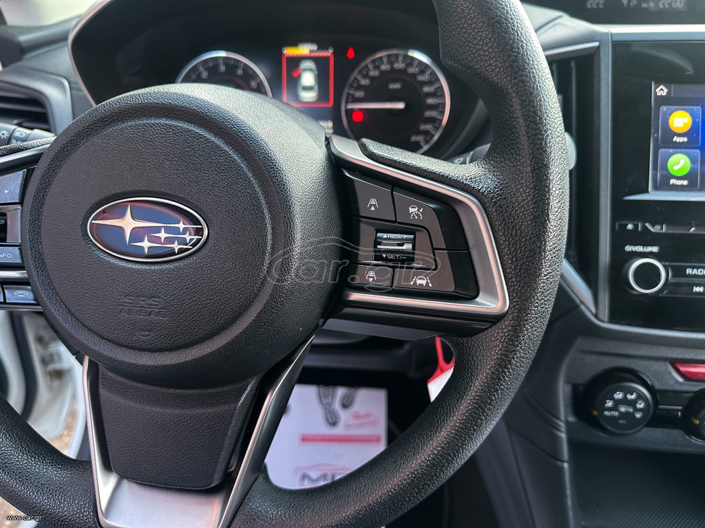 Subaru XV 2022 Ελληνικό,1ο Χέρι,AWD,Οθονη  CarPlay, Βιβλίο,2ετη Εγγύηση thumbnail 22