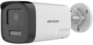HIKVISION - DS-2CE17D0T-LTS Κάμερα Bullet Smart Hybrid 2MP, με φακό 2.8mm, υπέρυθρο φωτισμό έως 40 μέτρα, ενσωματωμένο μικρόφωνο και ηχείο.