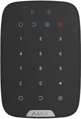 AJAX - KEYPAD PLUS BLACK Ασύρματο πληκτρολόγιο αφής με ενσωματωμένο Proximity Reader, σε μαύρο χρώμα.