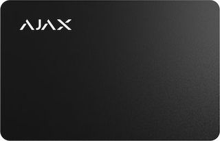 Ajax systems-pass black Κάρτα για ανέπαφη λειτουργία συστήματος Αjax, σε μαύρο χρώμα