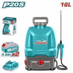 TSPLI201644E Ψεκαστήρας Πλάτης Μπαταρίας 20V (2x4.0Ah) - ΜΕ ΜΠΑΤΑΡΙΑ & ΦΟΡΤΙΣΤΗ - TOTAL (#TSPLI201644E)