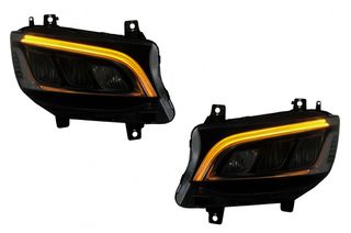 Εμπρός Φαναρια LED Headlights  Mercedes Sprinter III W907 W910 (2019-2027) for Halogen-thumb-8