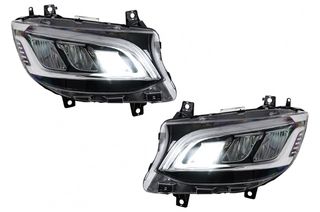 Εμπρός Φαναρια LED Headlights  Mercedes Sprinter III W907 W910 (2019-2027) for Halogen-thumb-9