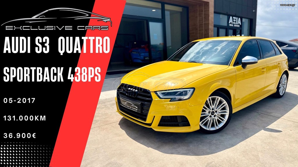 Audi S3 2017 S3 2.0 TFSI QUATTRO 438PS