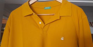Μπλούζα τύπου polo Benetton-thumb-1
