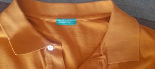Μπλούζα τύπου polo Benetton-thumb-5