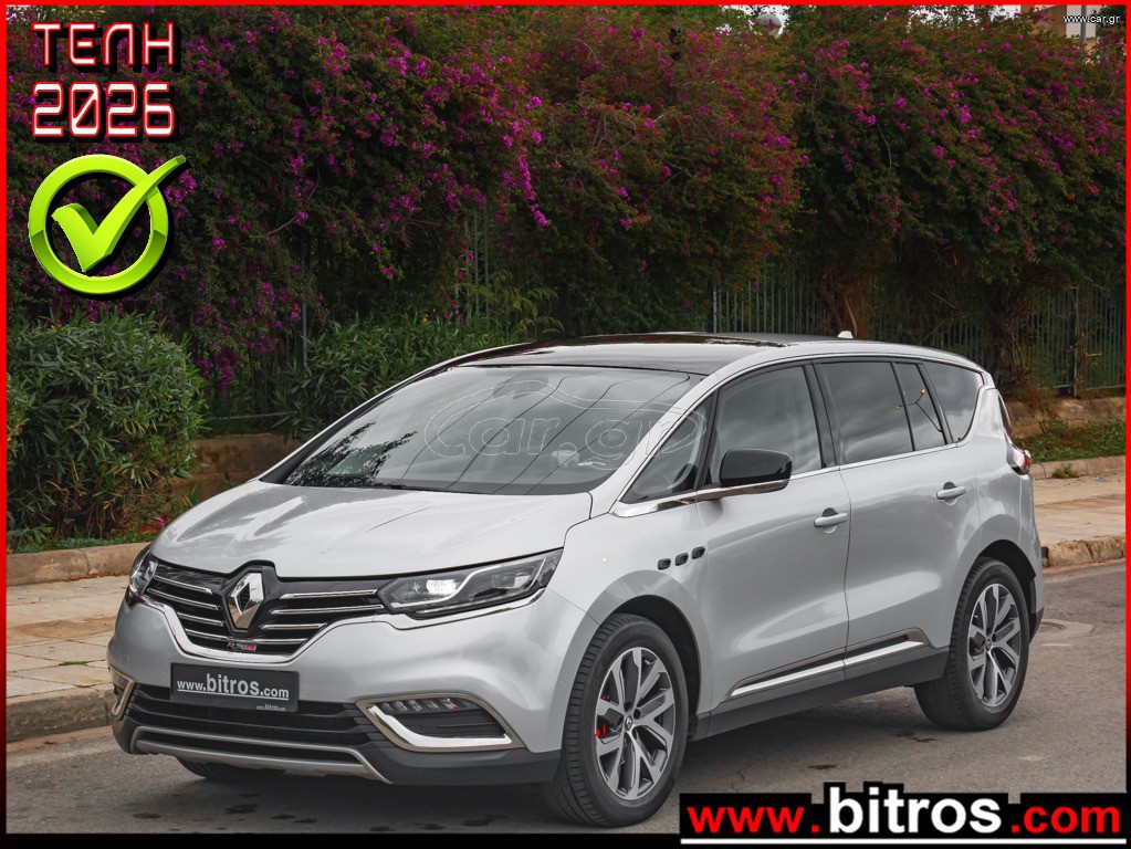Renault Espace 2016 V INTENS PANORAMA 1.6DCI 160hp 7ΘΕΣΙΟ
