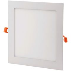 Avide LED Φωτιστικό Οροφής Χωνευτό Τετράγωνο Αλουμίνιο 18W Θερμό 3000K