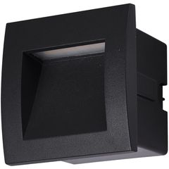 Avide Εξωτερικό Φώς Σκάλας Χωνευτό Lagos LED 3W Λευκό 4000K IP54 9cm