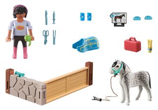 Playmobil Horses of Waterfall 71497 Ιππίατρος Και Άλογο