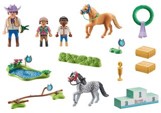 Playmobil Horses of Waterfall 71495 Αγώνες Ιππασίας