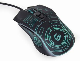 Gembird MUSG-RGB-01 Gaming Ποντίκι Μαύρο