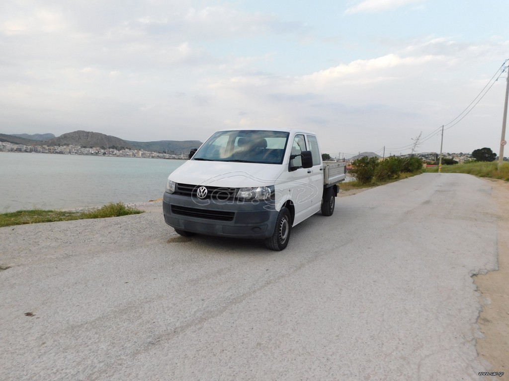 Volkswagen T5 2013 ΚΑΡΟΤΣΑ..ΔΙΠΛΟΚΑΜΠΙΝΟ.EURO5.ΤΙΜΗ ΜΕ ΦΠΑ