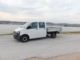 Volkswagen T5 2013 ΚΑΡΟΤΣΑ..ΔΙΠΛΟΚΑΜΠΙΝΟ.EURO5.ΤΙΜΗ ΜΕ ΦΠΑ-thumb-1