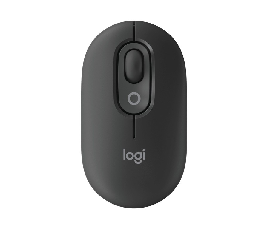 Logitech POP Emoji Ασύρματο Bluetooth Ποντίκι Graphite