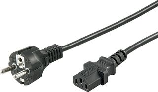 Goobay IEC C13 Καλώδιο Ρεύματος Schuko plug 5m 96037