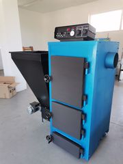 Λέβητας Βιομάζας Υψηλής Απόδοσης για Κατοικίες – Αυτόματη Τροφοδοσία – Ελληνικής Κατασκευής