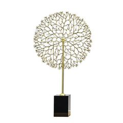 Επιτραπέζιο διακοσμητικό "Dandelion", μεταλλικό, 28x51εκ.