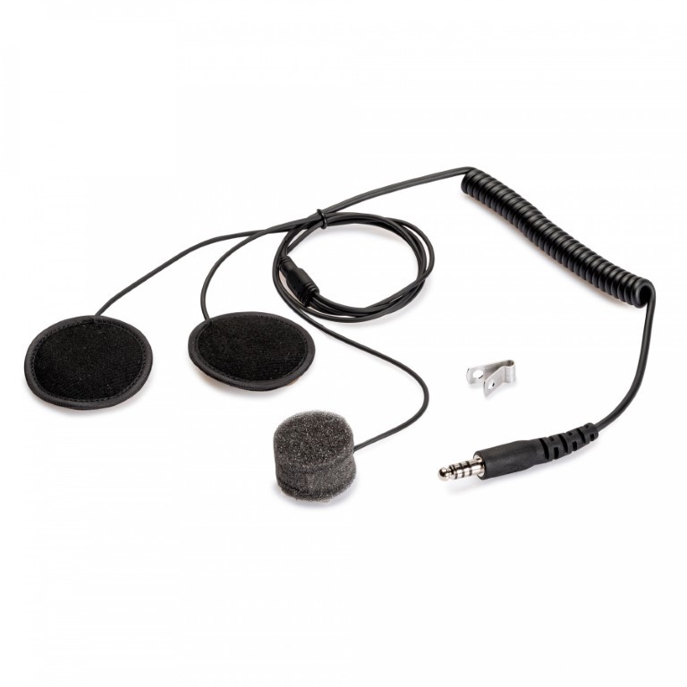 INTERCOM KIT FOR FULL-FACE HELMETS