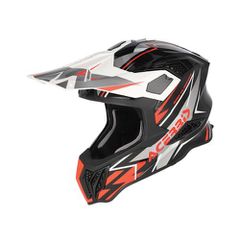 Κράνος Μηχανής Off Road Acerbis Airstrike-X 26905.446 μαύρο/πορτοκαλί/fluo