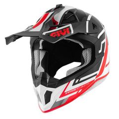Κράνος Μηχανής Off Road Givi H70.1 Logic black/white/red