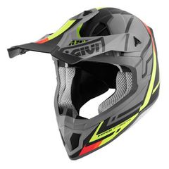 Κράνος Μηχανής Off Road Givi H70.1 Logic grey/yellow/black