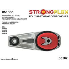 Insert for the rear lower engine mount C3/C4 2008/207/208-thumb-1