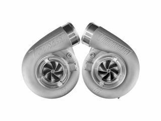 Mirror Twin Turbo Package - TS-1-7880C V-Band 0.96AR Oil Cooled Turbos