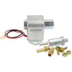 Super Low Pressure In-Line (Facet) Carburettor Fuel Pump 25 GPH _at_ 4 Psi, 1/8" NPT Inlet/Outlet, Metal Body