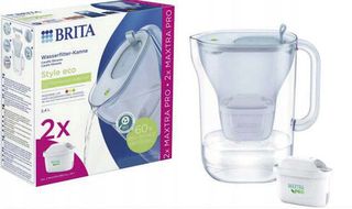 Brita Style eco Κανάτα 2400ml Glacier Blue με 2 Maxtra Pro All-in-1
