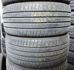 245/40-19 Dot 24 σε υπέρ άριστη κατάσταση! (2τμχ)BRIDGESTONE