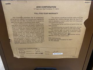 Vintage Ηχεία AVID 80A (USA 1980)-thumb-7