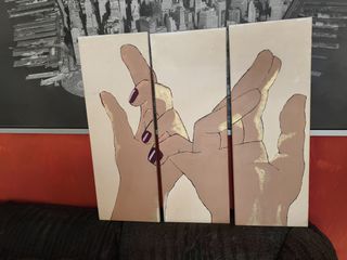 Πίνακας καμβάς τρίπτυχο 75Χ70-thumb-1