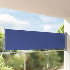 vidaXL Σκίαστρο Πλαϊνό Συρόμενο Βεράντας Μπλε 100 x 300 εκ.
