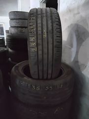 2 μεταχειρισμενα ελαστικα 235/55-17 Continental PremiumContact 5. DOT 20'.
