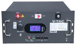 V-TAC Μπαταρία Λιθίου LiFePO4 9.6kWh 48V με Wi-Fi & 10 Χρόνια Εγγύηση (SKU: 12684)